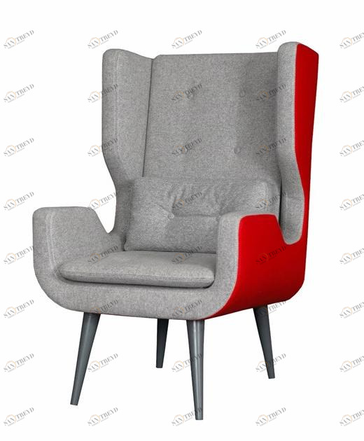 Tuna Ofis Кресло из ткани с высокой спинкой sun-id-1482020