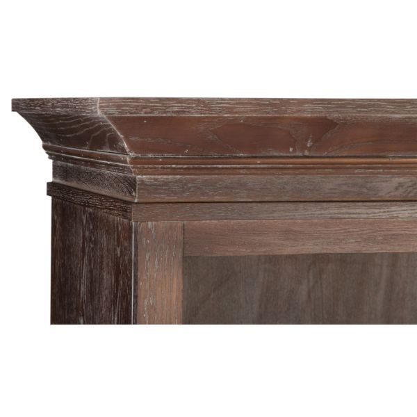 Шкаф книжный открытый коричневый Browny PUSHA MH INTERIORS 062941 Коричневый  - Вид №3