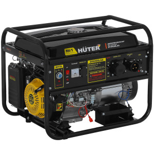 Электрогенератор   бензиновый Huter DY6500LXA 1263977