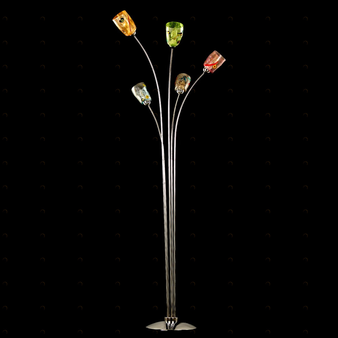 1770 ORIGINALMURANOGLASS Торшер Italy iTaly - муранское стекло OMG 72 см 