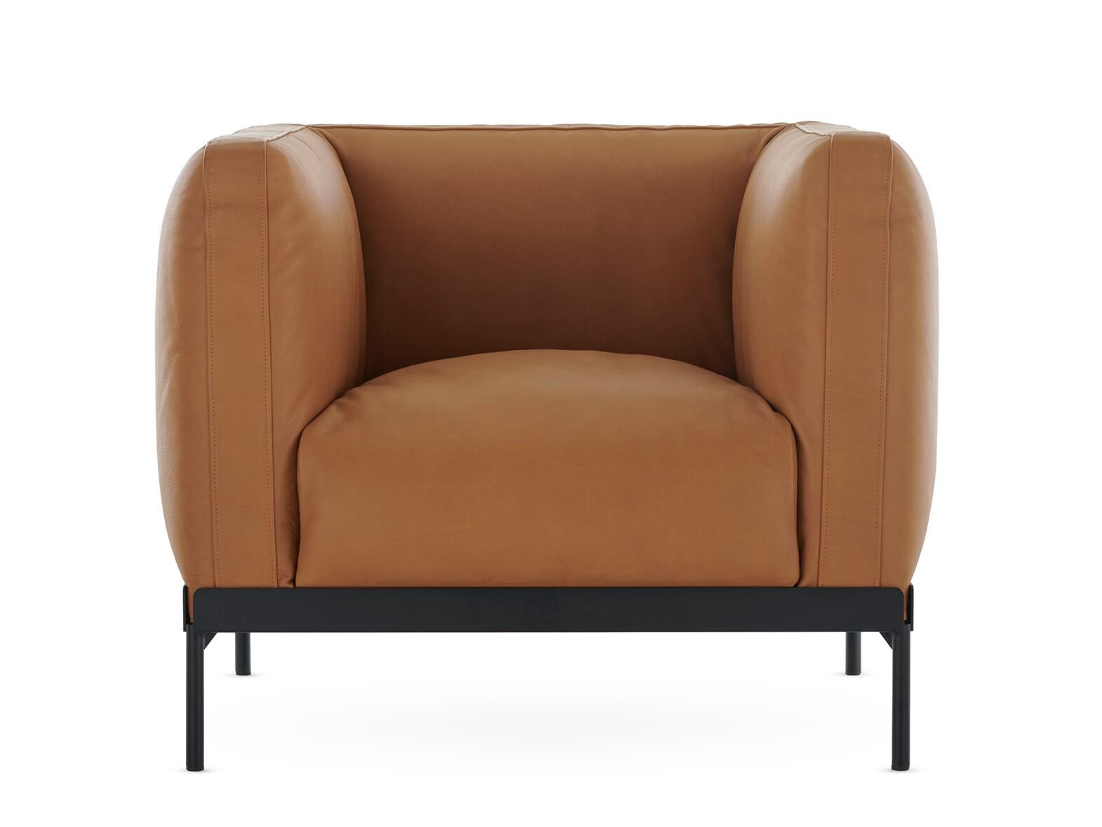 Кожаное кресло с подлокотниками Kartell Азия ARCH-00088273 - Вид №1