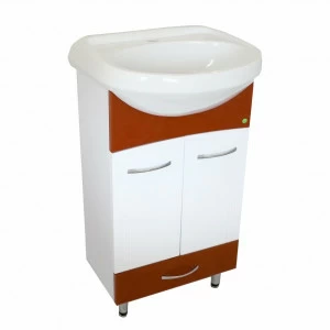 Тумба Браво 50 - Стиль оранжевый с ящик. (К) 11901