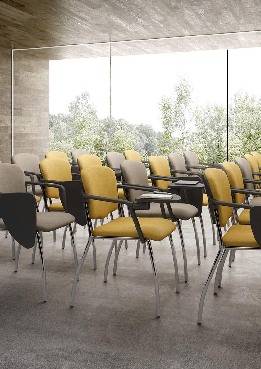 Leyform Стул для конференций из стали и ткани с клапаном  6536  - Вид №4