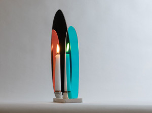 Акриловые стеклянные подсвечники