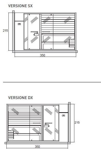 Gruppo Geromin Хаммам со встроенным душем и сауной Ethos sun-id-1510962 - Вид №2