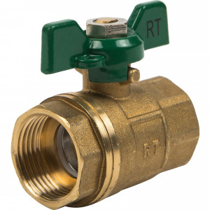 17744508 Кран шаровый 3/4", внутренняя-внутренняя резьба