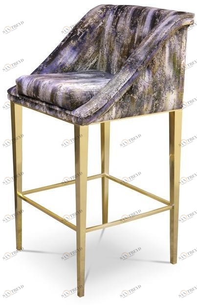 KOKET Табурет из мягкой ткани с подставкой для ног Geisha sun-id-1499598