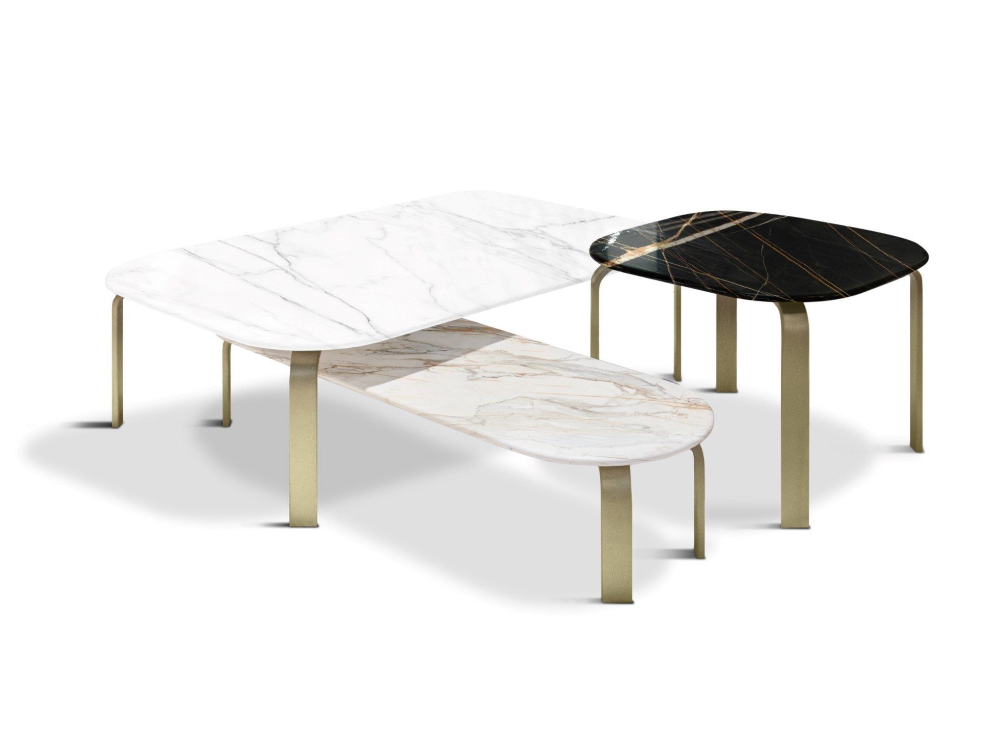 Журнальный столик из черного мрамора Marquina Formitalia ARCH-00073236 - Вид №2