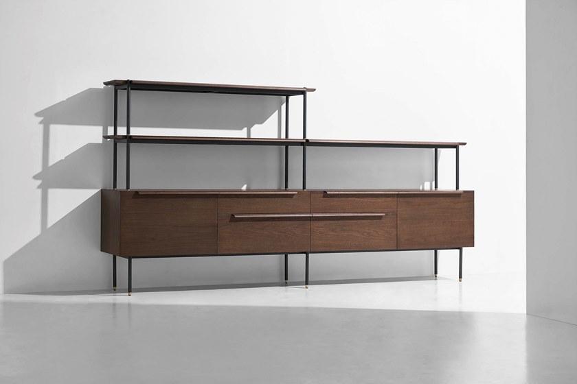 District Eight Комод из стали и дерева с ящиками Stacking M3006-h  - Вид №2