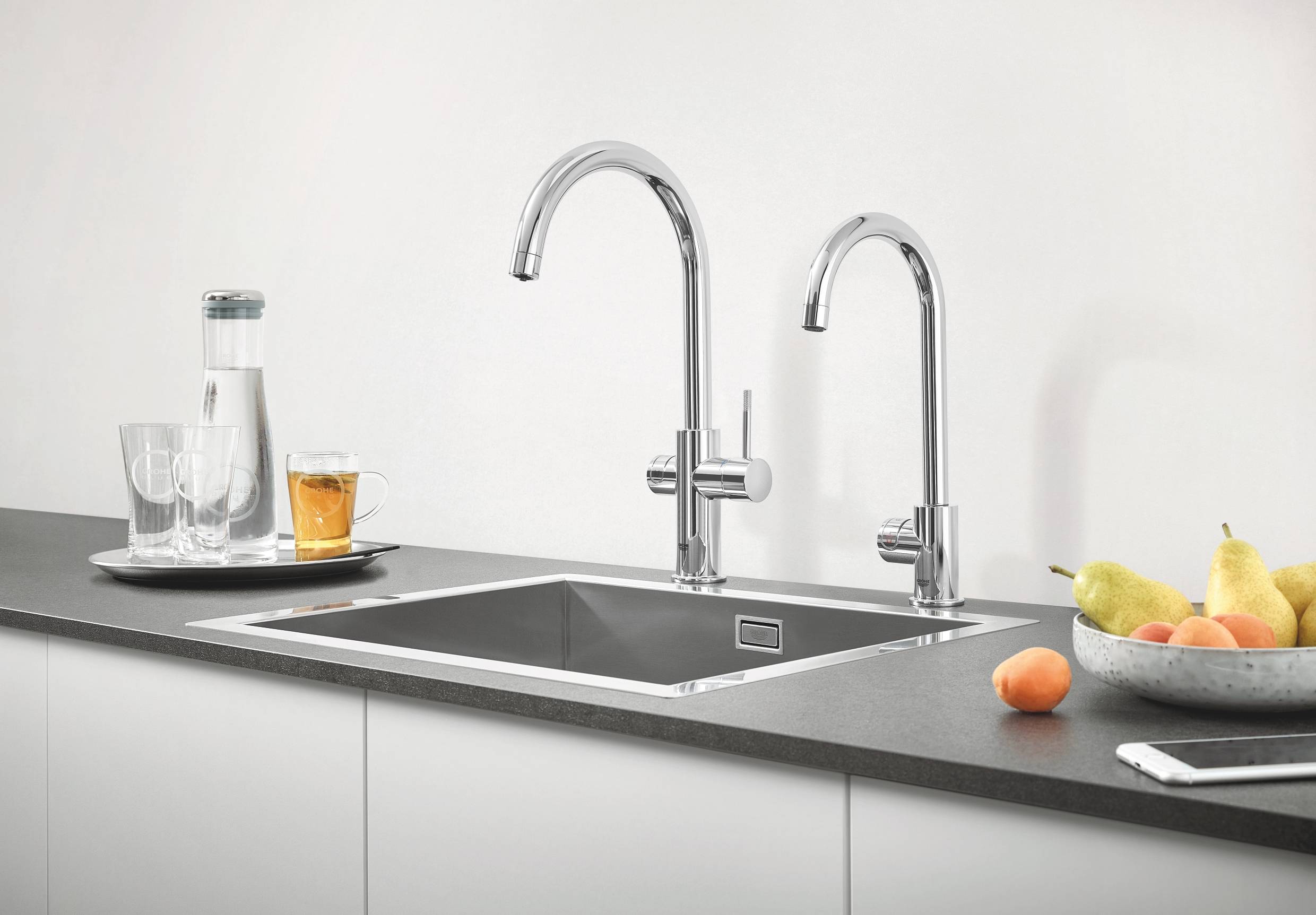 Стартовый комплект GROHE Blue Professional C-излив, хром (31607002) - Вид №4
