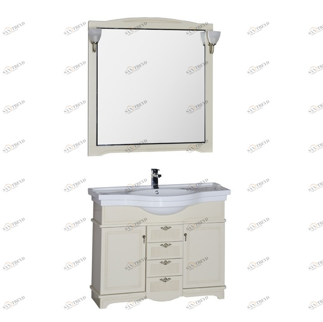 Комплект мебели Aquanet Луис 110 бежевый 00173198