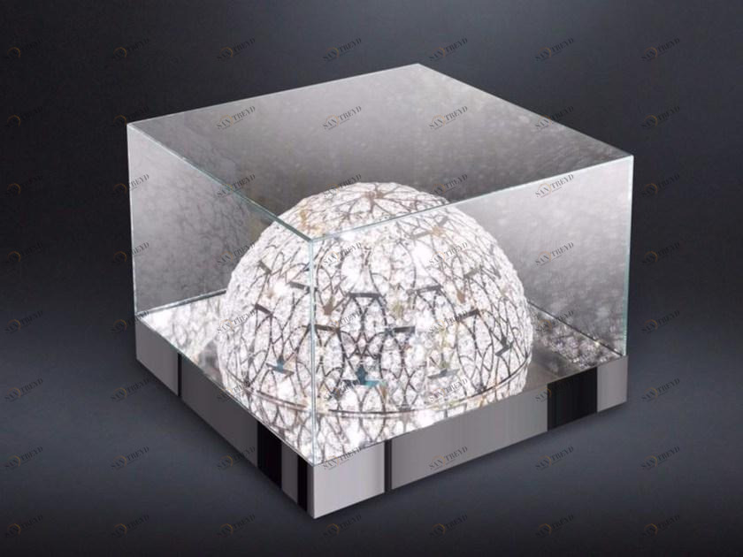 VGnewtrend Яркий квадратный хрустальный журнальный столик  7511757.97 