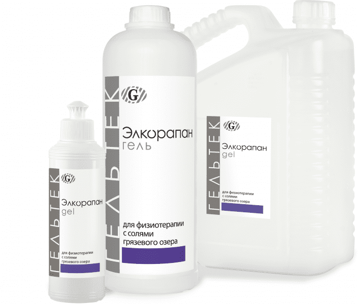 52476 Гель "Элкорапан" с солями грязевого озера Островное 250гр ГЕЛЬТЕК 