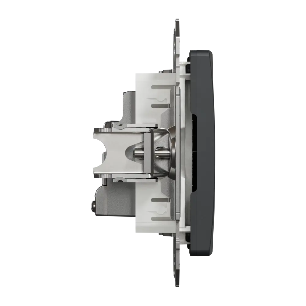 Розетка телевизионная оконечная встраиваемая Systeme Electric SednaDesign, цвет антрацит 84794307 STLM-2033204 - Вид №3
