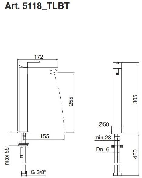 Rubinetterie Treemme Time_out  5118-5118_cl  - Вид №4