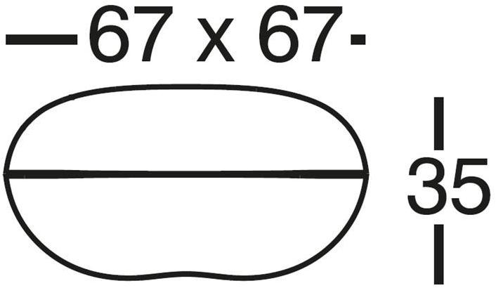 VONDOM Пуф садовый полиэтиленовый Pillow sun-id-1488846 - Вид №11