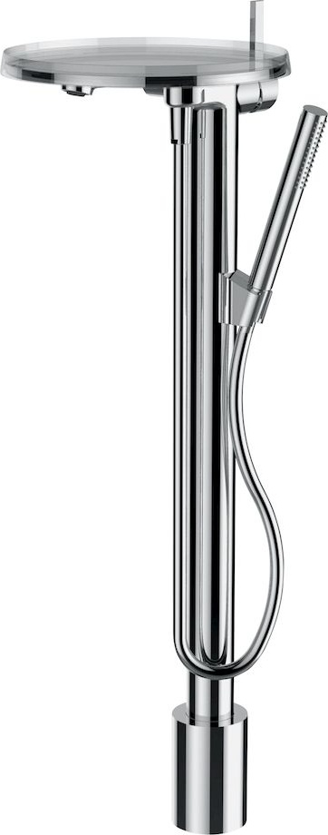 H3213310041211 Смеситель для ванны-душа напольного монтажа с душевым набором LAUFEN PRO - Вид №1
