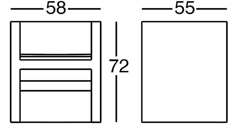 VONDOM Садовое кресло из полиэтилена с подлокотниками Vela sun-id-1480071 - Вид №4