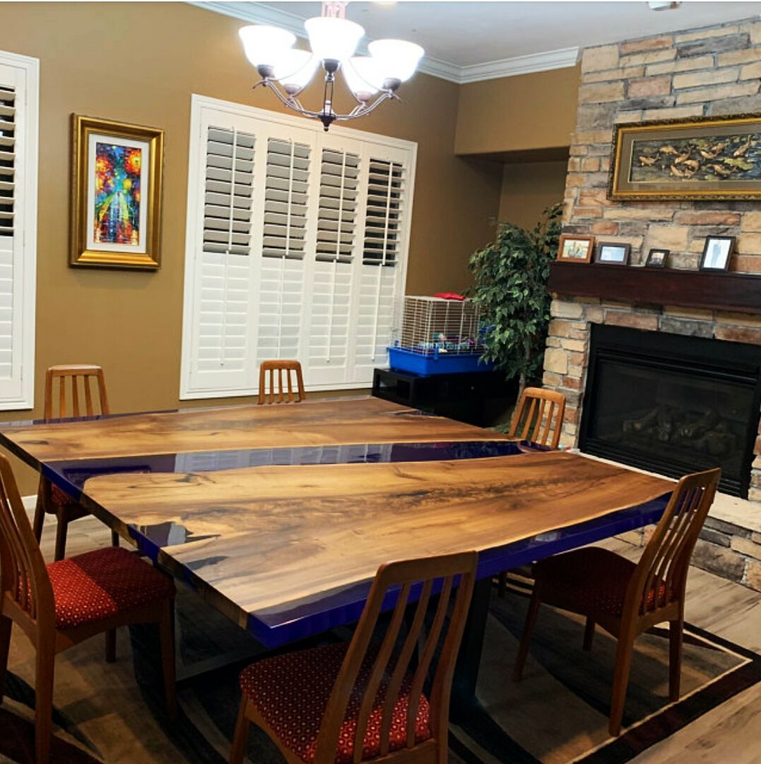 Квадратный стол из смолы и орехового дерева Legnor LEG2408733 / LEG2408742 ARCH-00079369 - Вид №3