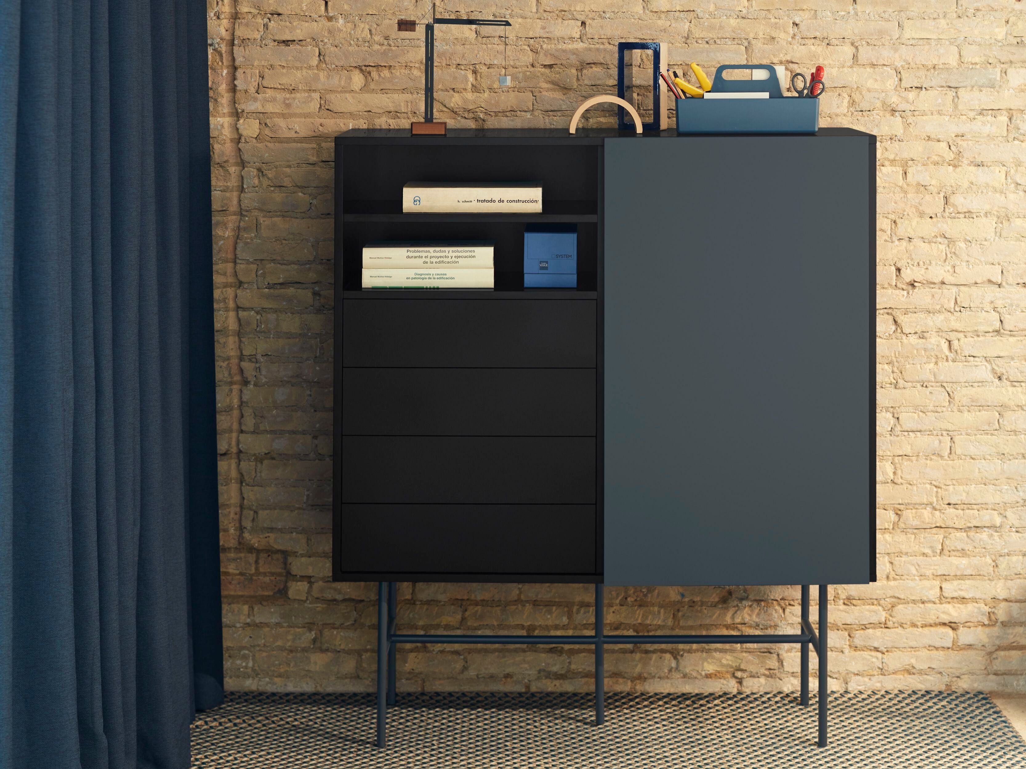 Шкаф из МДФ с раздвижными дверями TEULAT облако ARCH-00047413 - Вид №2