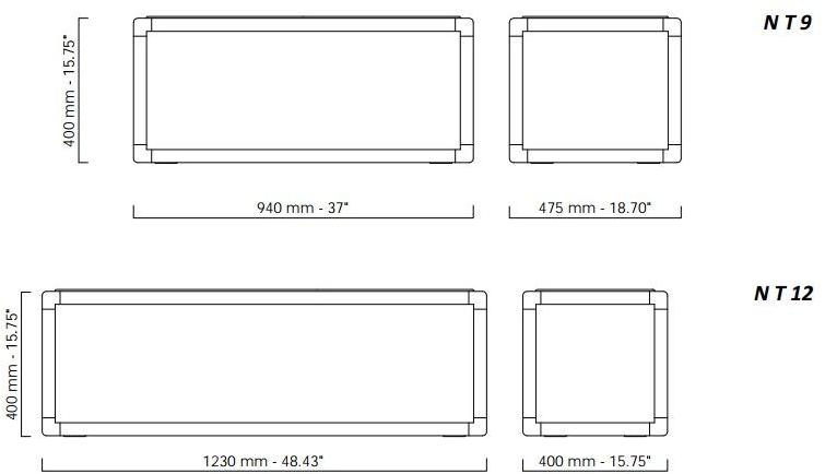 Coro Прямоугольный столик для сада из кварца Nest sun-id-1429488 - Вид №2