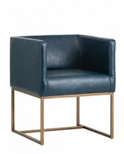 Кресло Button синее ICON DESIGNE ДИЗАЙНЕРСКИЕ 178017 Синий