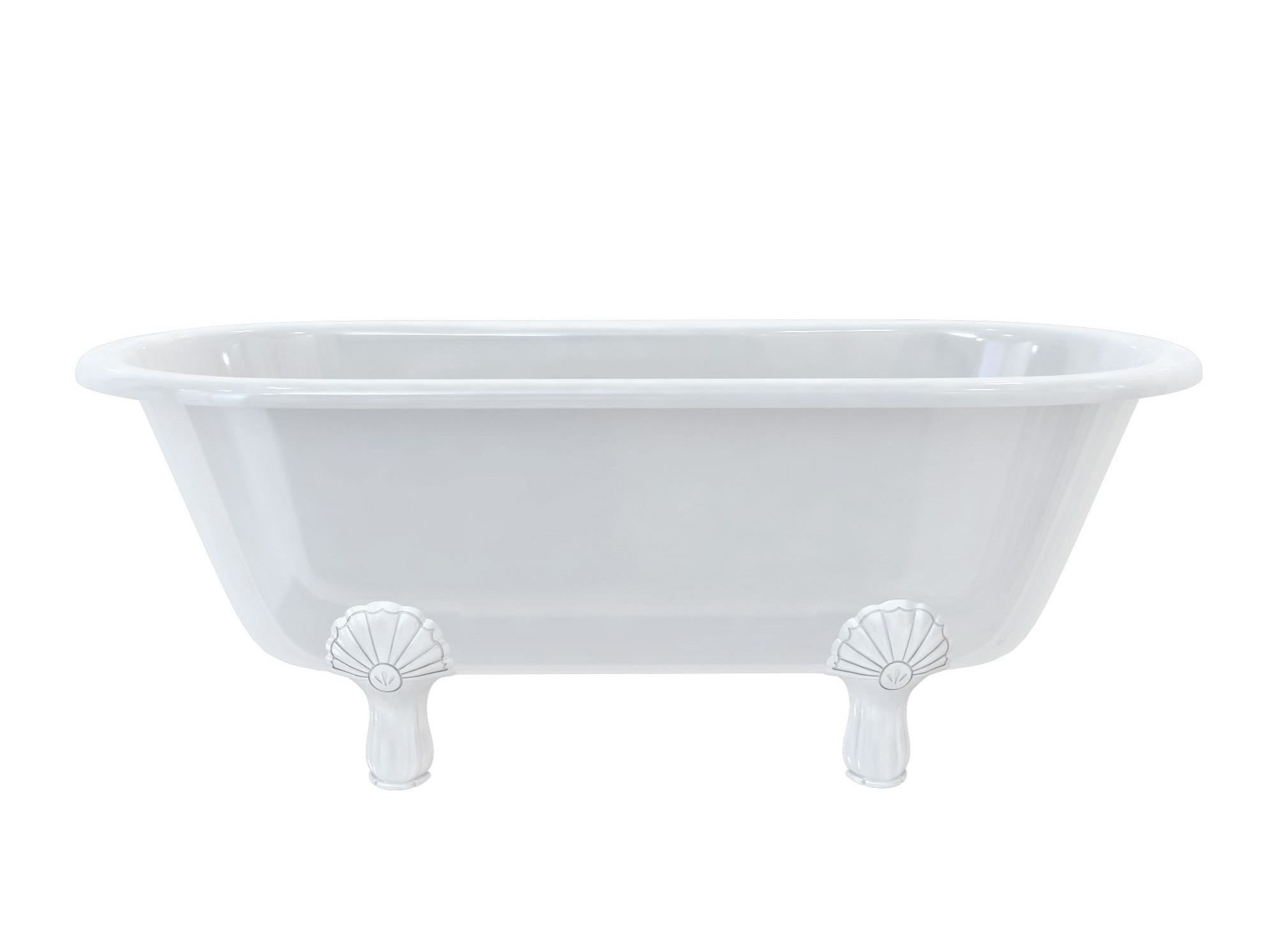 Овальная акриловая ванна на ногах Burlington ARCH-00030731 - Вид №34