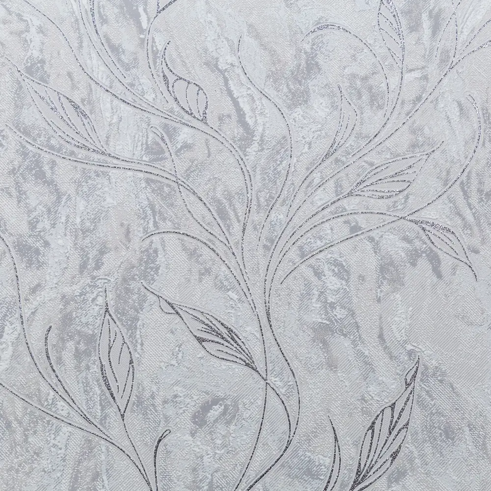 Обои виниловые Palitra Home Протект-Грация серые 0.53 м HC11063-41a STLM-2062600 - Вид №1