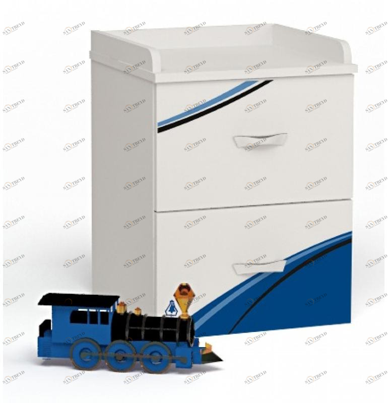 Тумба прикроватная ABC-KING La-Man синий 4631147955876