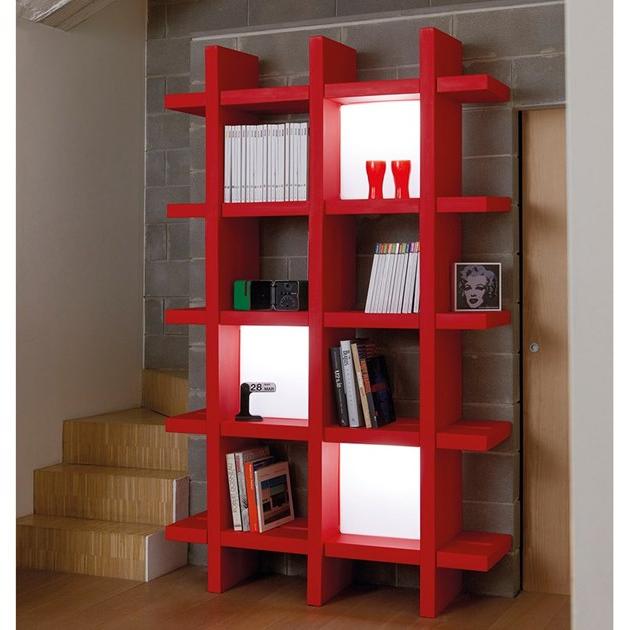 SLIDE Открытый книжный шкаф из полиэтилена sun-id-1344874 - Вид №1