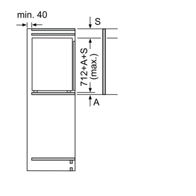 Класс A++встраиваемый вертикальный морозильник с выдвижными ящиками Siemens studioLine iQ500 ARCH-00060984 - Вид №4