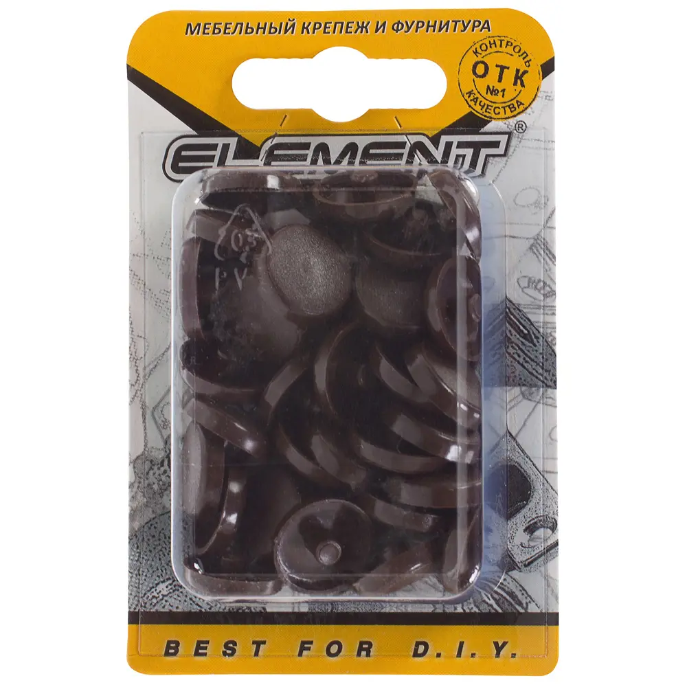 Заглушки Element для мебели темных тонов, 35 шт 12637092 STLM-1336941 - Вид №1