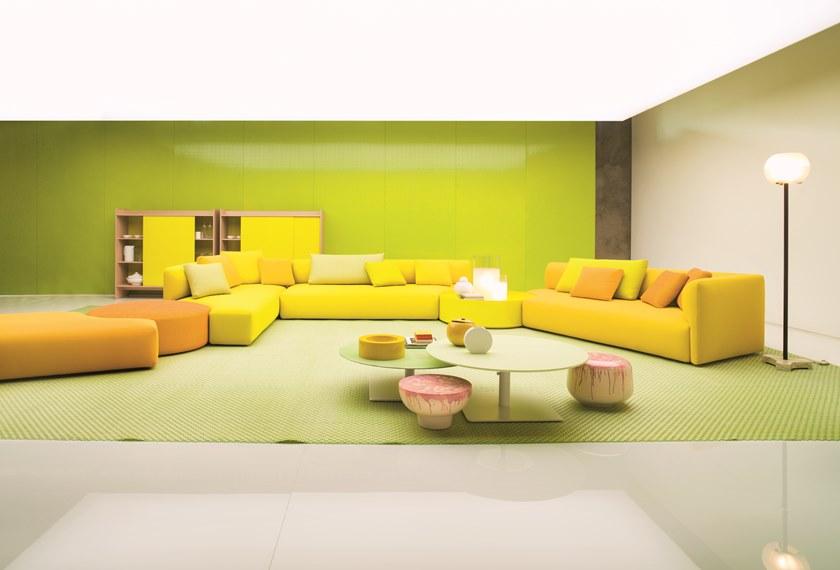 Paola Lenti Модульный диван со съемным чехлом из ткани sun-id-1477210 - Вид №3