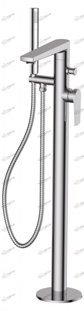 Напольный смеситель для ванны BelBagno CARIN CAR-FMT-CRM 