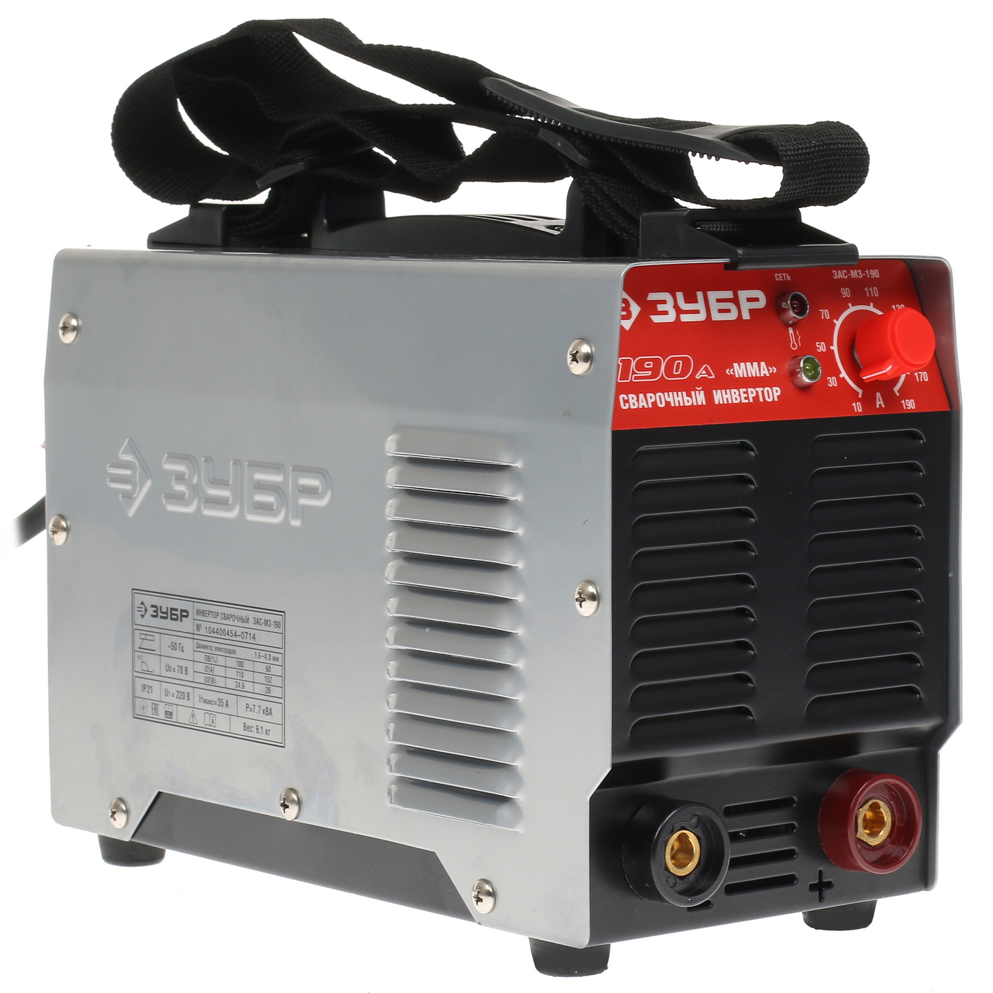 Сварочный аппарат Зубр ЗАС-М3-190 8105575 STDN-0043101