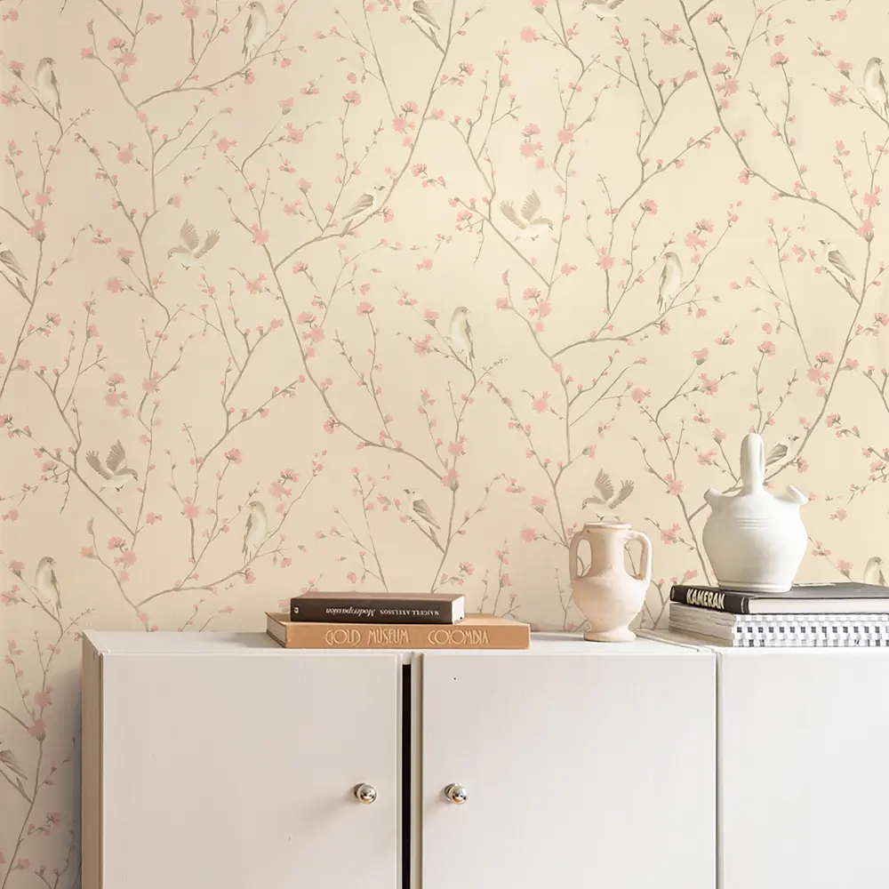 Обои флизелиновые Deco-Deco Julie бежевые 1.06 м DD6032-01 85354329 STLM-2177740 - Вид №2