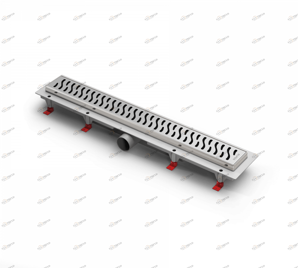 Водоотводящий желоб ALPEN Harmony ALP-850HN с рамкой 