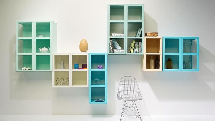 IFT Лакированный подвесной модульный книжный шкаф Book sun-id-1423648 - Вид №12