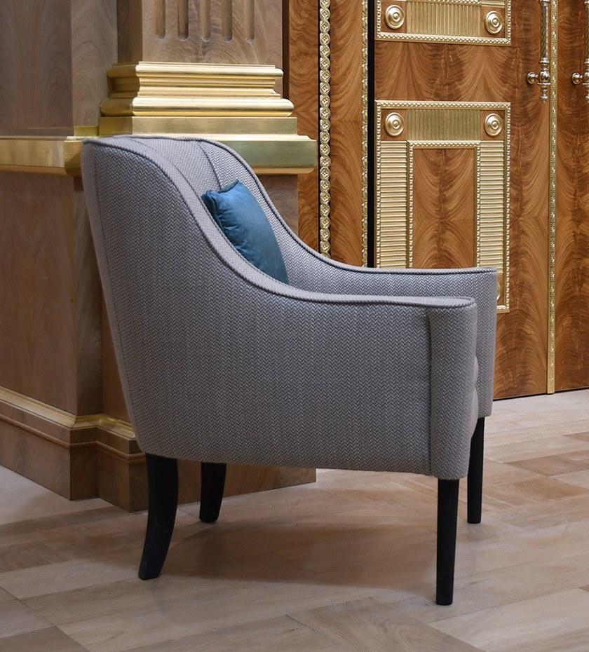 Arnaboldi Interiors Кресло из ткани с подлокотниками sun-id-1495261 - Вид №1