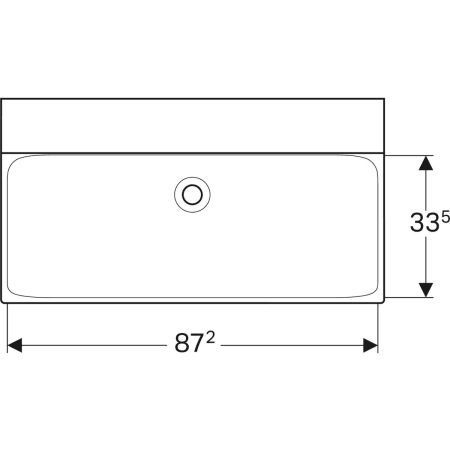 500.532.01.1 Раковина Geberit Xeno² Geberit  - Вид №17