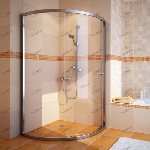 Душевая кабина 80x80 GK-862 стекло прозрачное GUTEWETTER SHAPE ROUND 80X80GK862