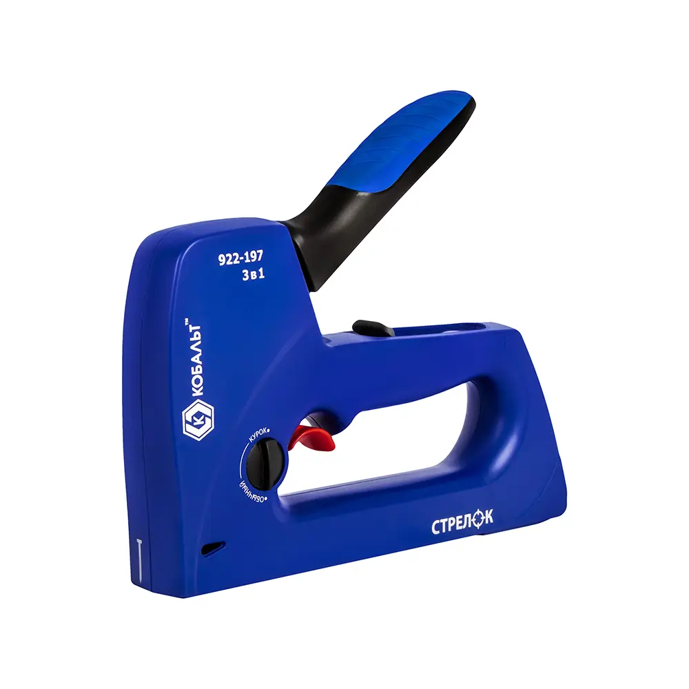 Степлер ручной Кобальт 922-197 тип скоб 53 6-14 мм STLM-2094651