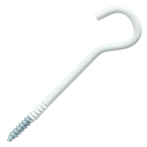 Шуруп-крюк 3.5x45 мм сталь RAL9003 6 шт. 89417626 STLM-2101232