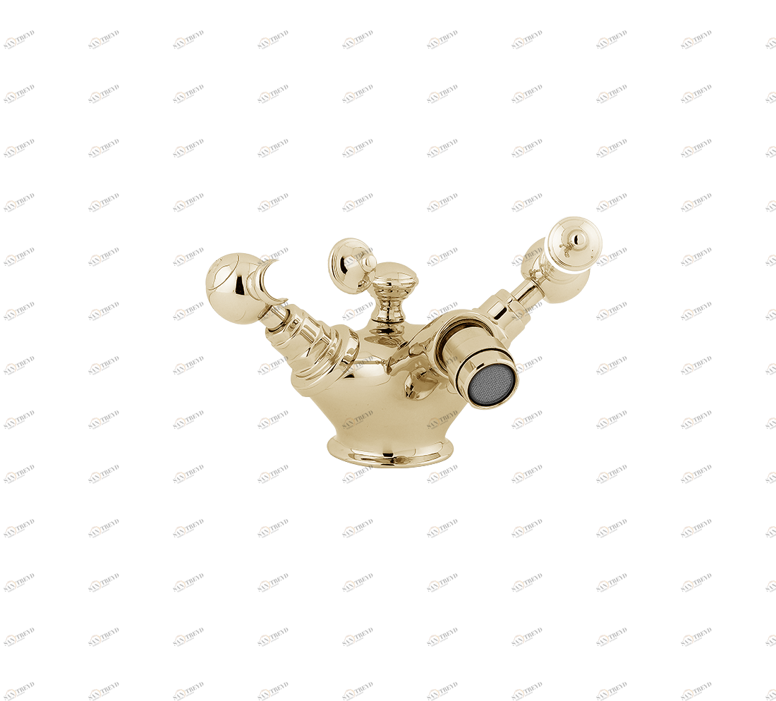 Gentry Home Смеситель для раковины мостик на 2 отверстия 200мм Berkeley Incalux GH100958 