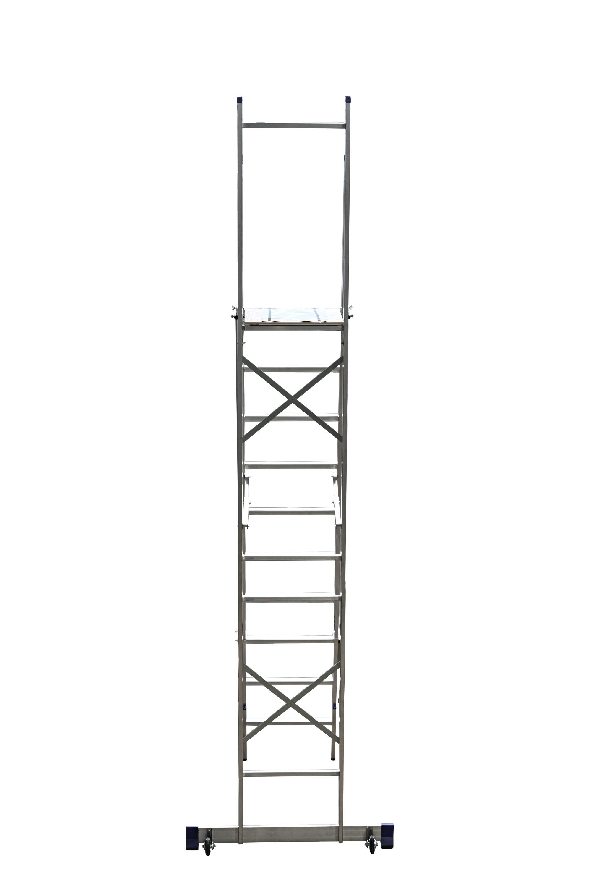 Стремянка -помост, профессиональная 10ст ALUMET APE 1410 - Вид №5