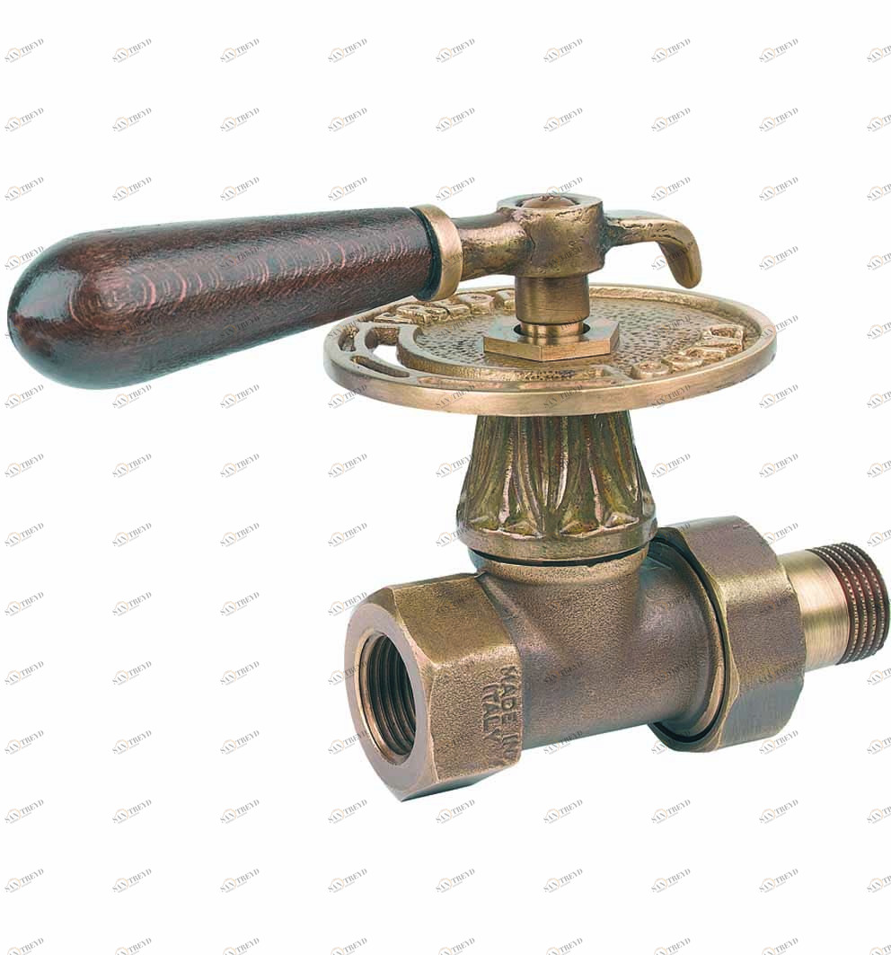 Carlo Poletti V677L10MA Держатель прямой,соединение для медной или пластиковой трубы 