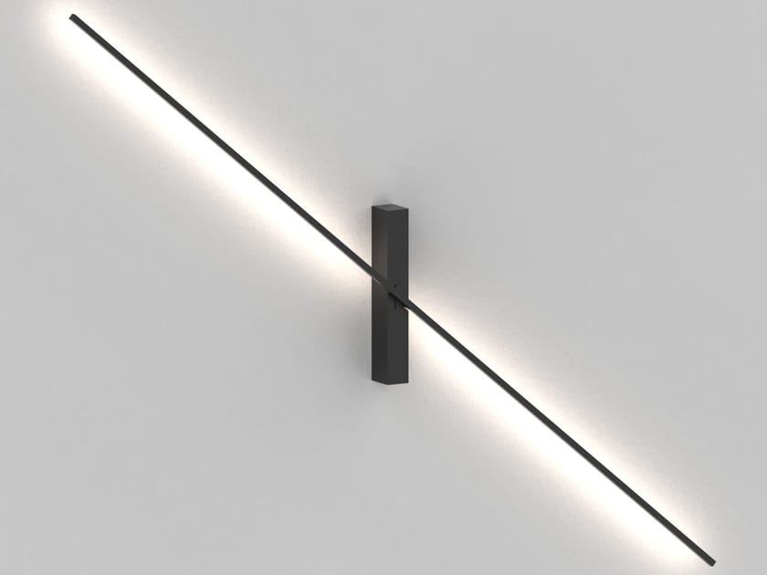 Алюминиевый светодиодный настенный светильник PROLICHT Just Black ARCH-00116516