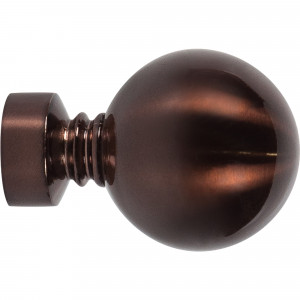 82238105 Наконечник «Шар», металл, цвет коньяк, 2 см