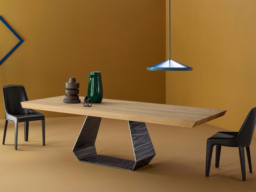 Bonaldo Прямоугольный деревянный стол Amond sun-id-1429870 - Вид №2