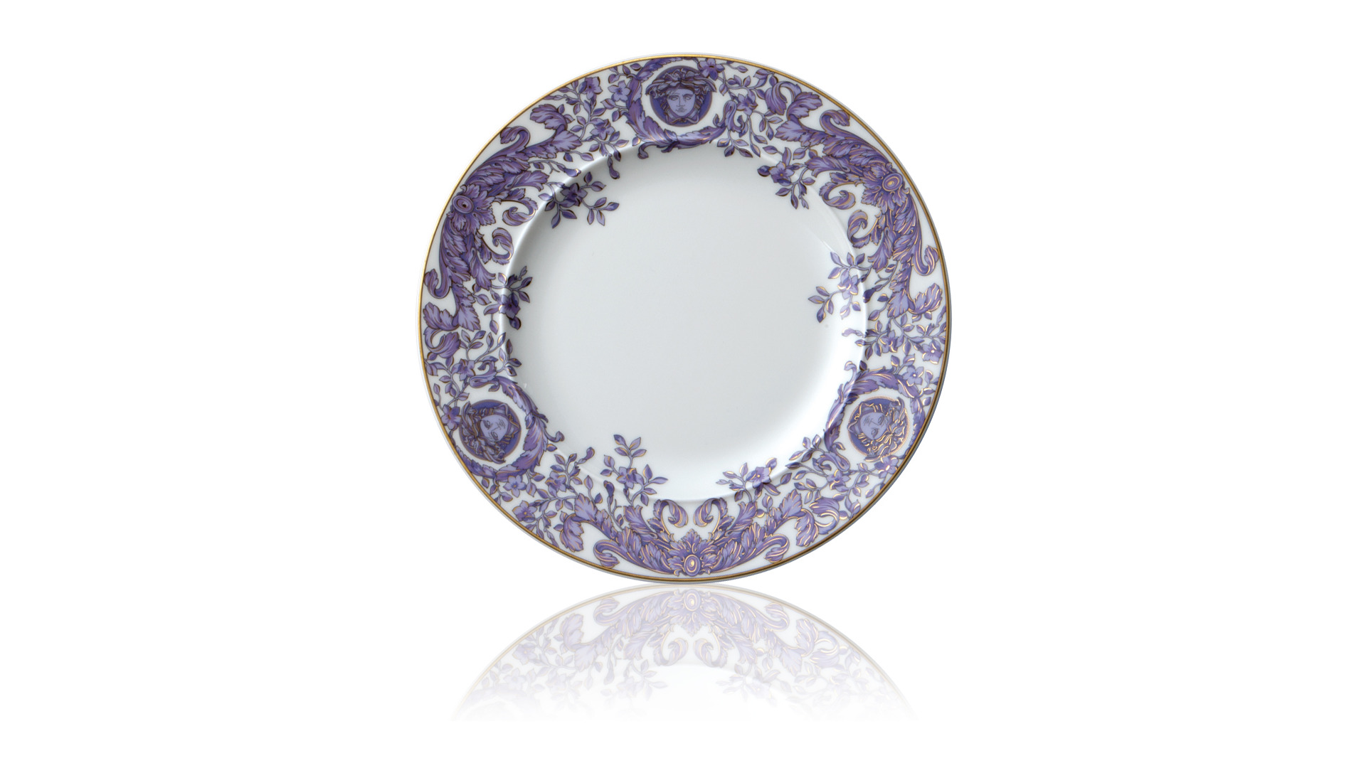 10620614 Rosenthal Versace Тет-а-тет чайный Rosenthal Versace Большой Дивертисмент на 2 персоны 8 предметов, фарфор Фарфор  - Вид №2
